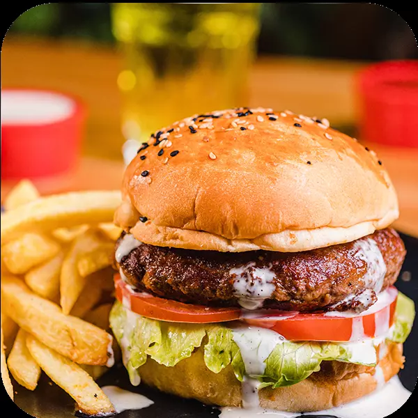 Orange Burger Clásica