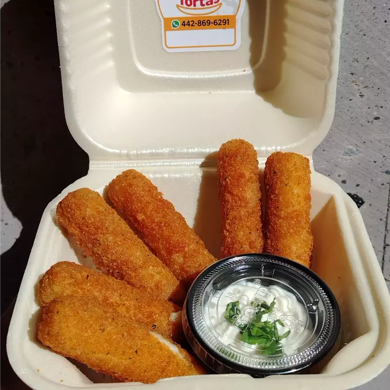 Dedos de Queso Mozarella