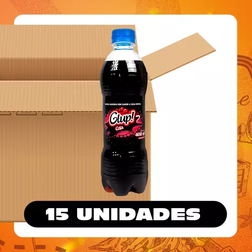 Bulto Glup Cola Negra 400ml