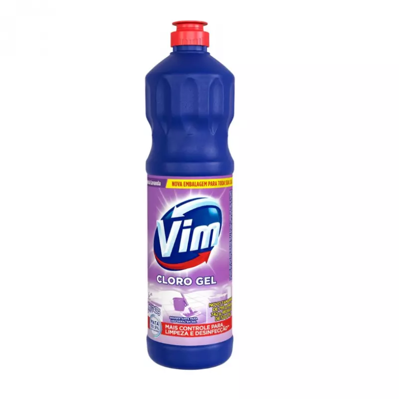 LIMPADOR VIM CLORO GEL LAVANDA 700ML