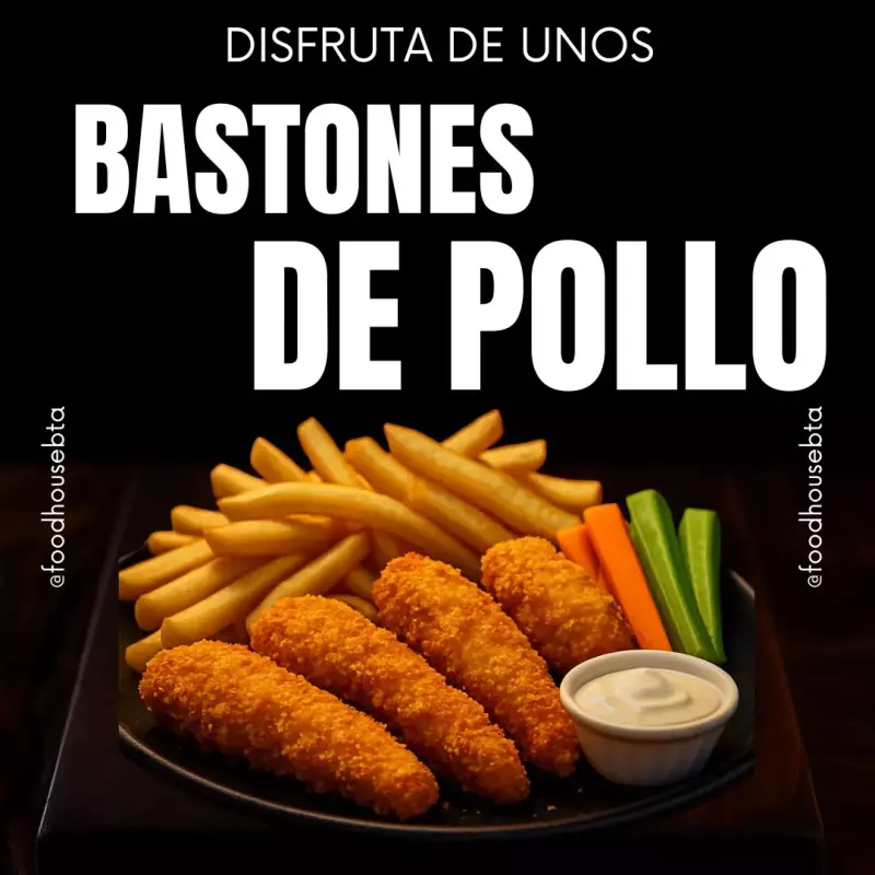 Bastones de pollo