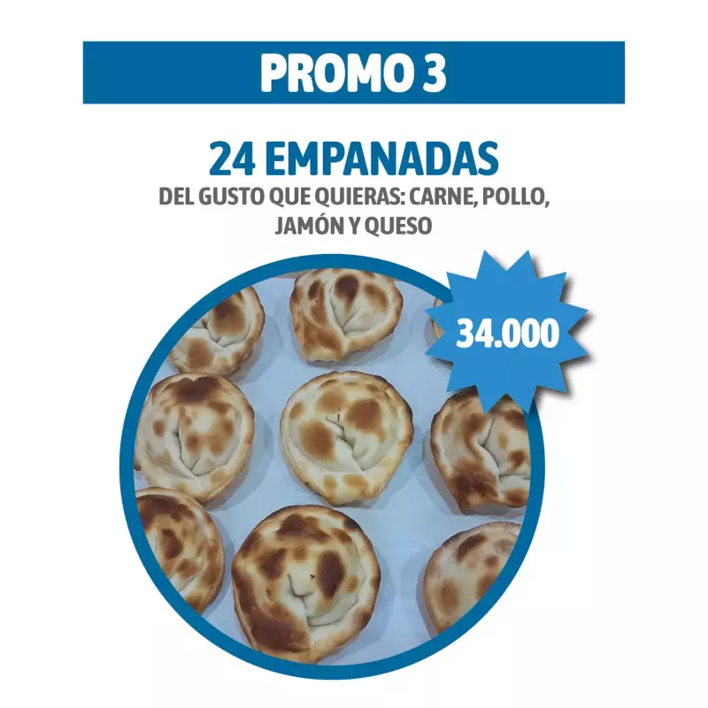 PROMO 3 ( 24 EMPANADAS)