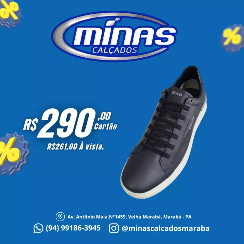 Sapatênis Marinho RF:2075E