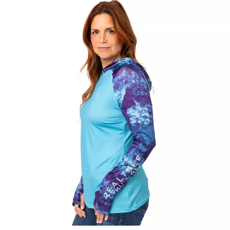 Realtree Fishing Azul/Morado Dama SW