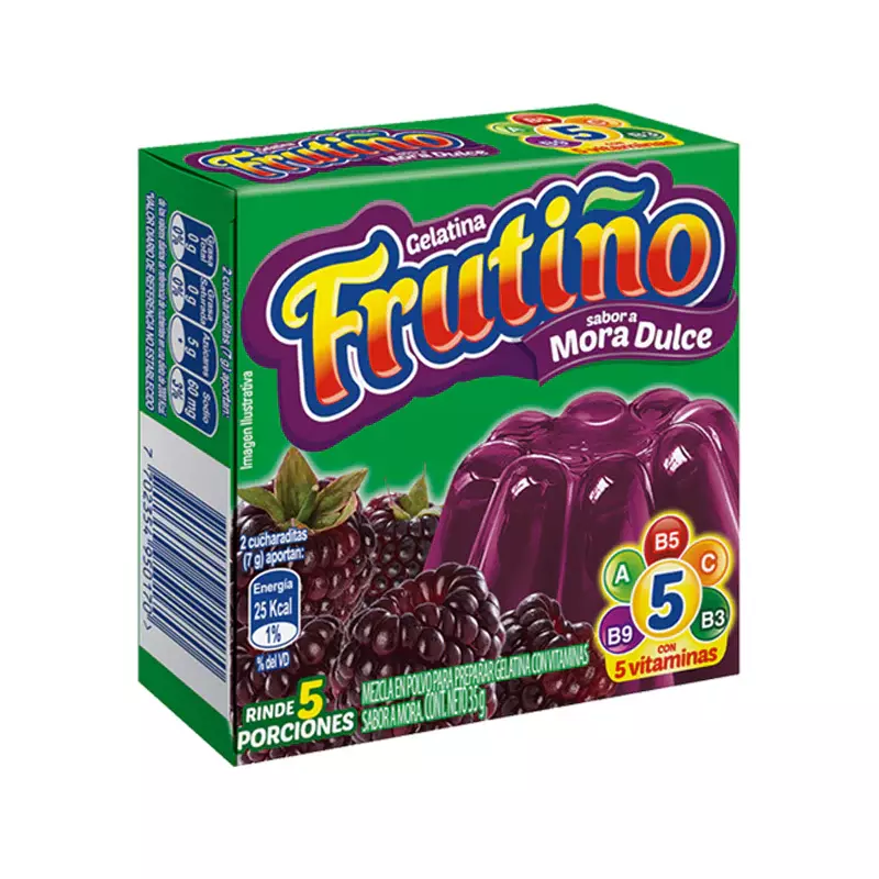 GELATINA FRUTIÑO MORA