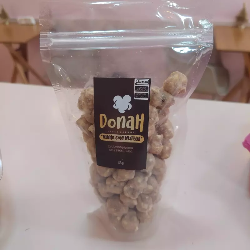 Pipoca gourmet ninho c/ Nutella 85g