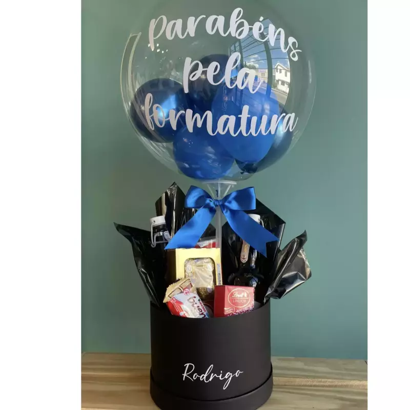 Ballon Box com cerveja