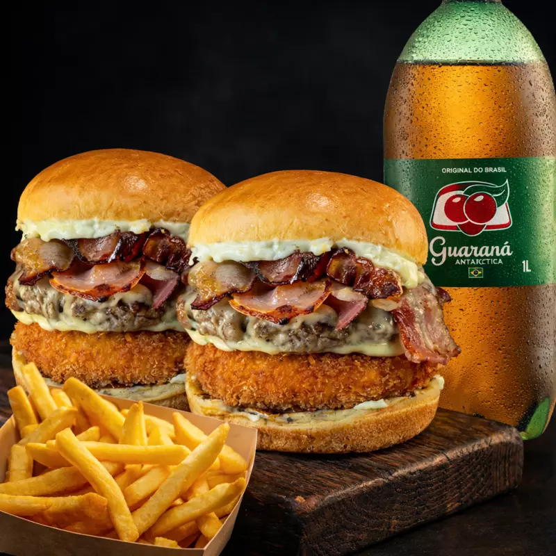 Combo  1 Fritas G + 1 Guaraná 1L