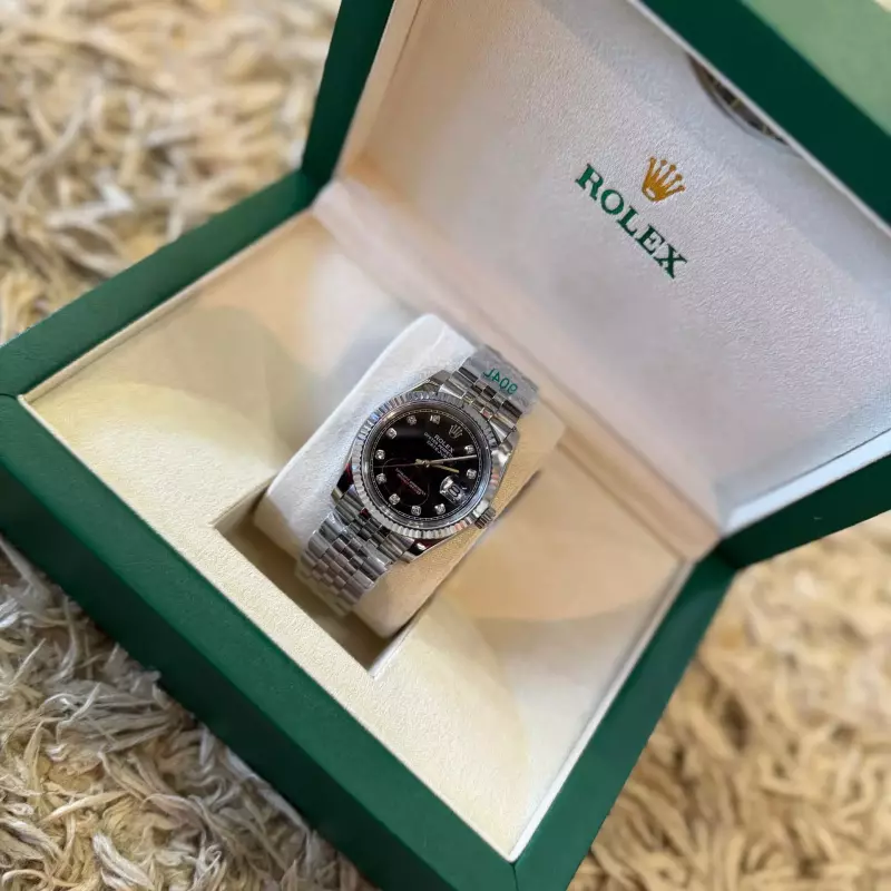 ROLEX SILVER BLACK 01