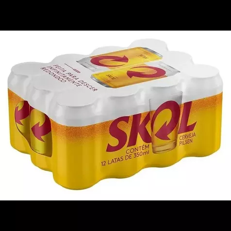 Cerveja Skol Pack c 12