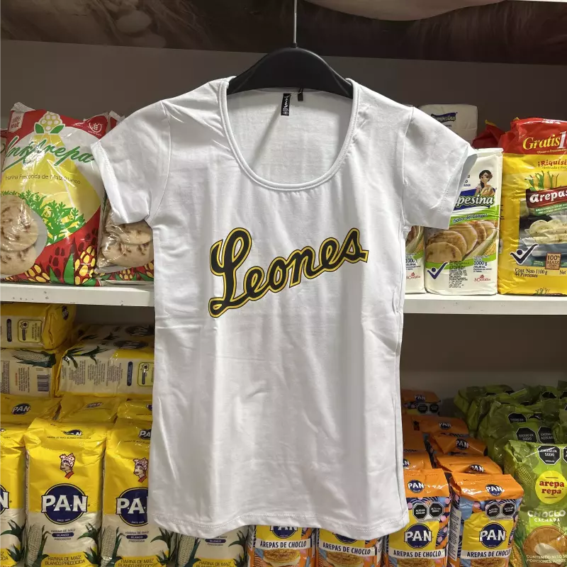Top leones blanco