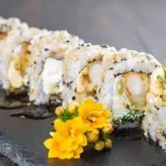 Uramaki camarão crispy