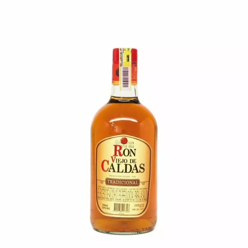 Ron viejo de caldas botella x 750ml