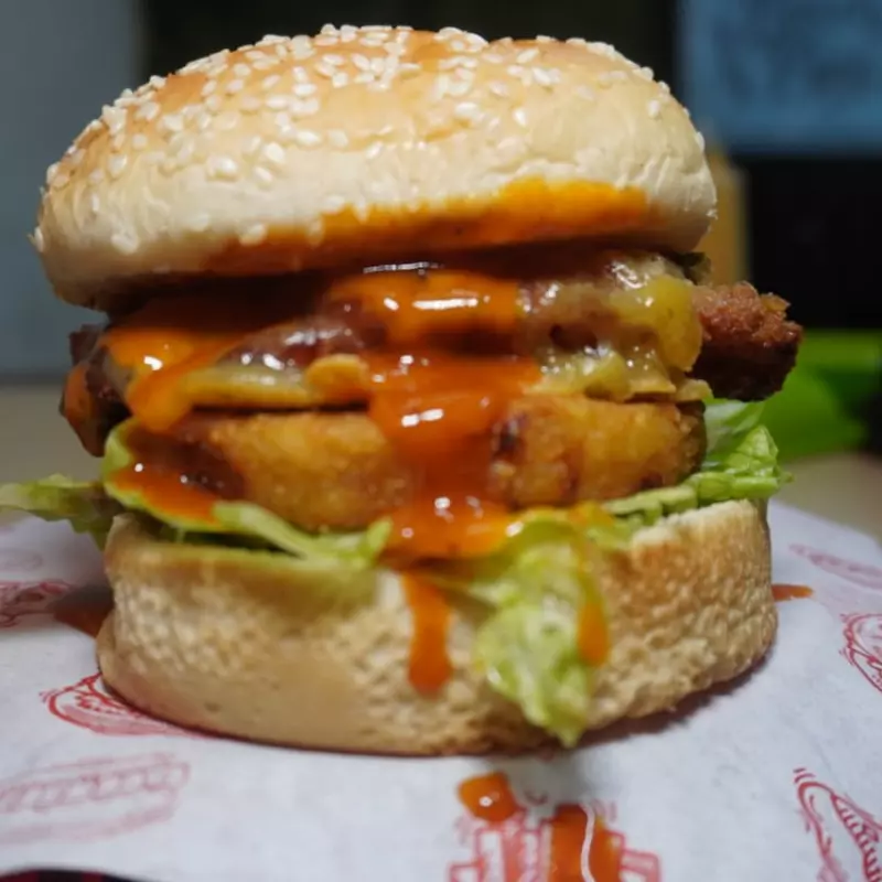 BURGER DE POLLO