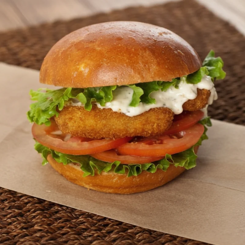 Hamburguesa Crispy Fish