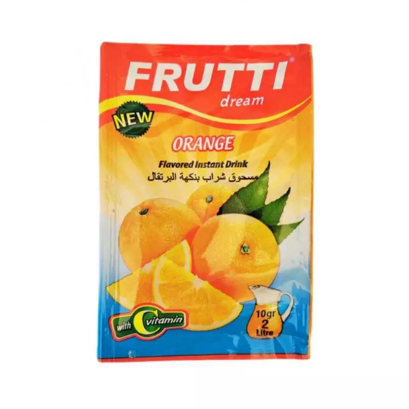 Refresco polvo de naranja (10g-2L)