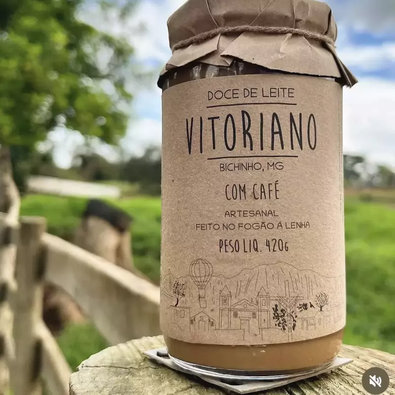 Doce de Leite Artesanal Café 420gr