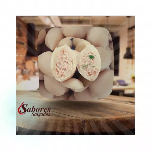 Nhoque Recheado com Massa Macaxeira