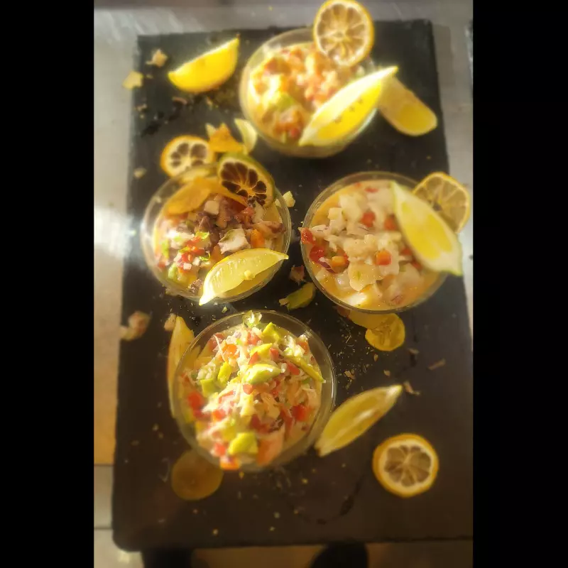 Tabla de ceviches