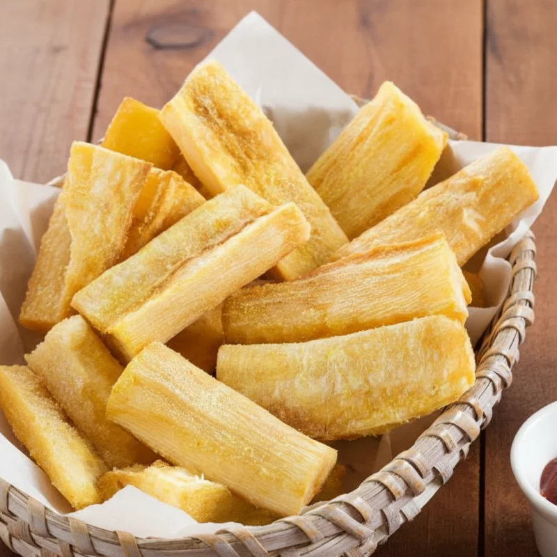 Porção de Mandioca Frita