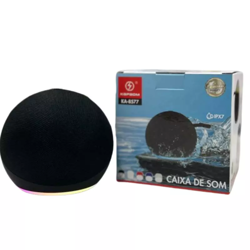 CAIXA DE SOM KAPBOM 20W RGB KA-8577
