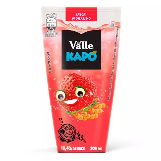 SUCO KAPO MORANGO 200ml