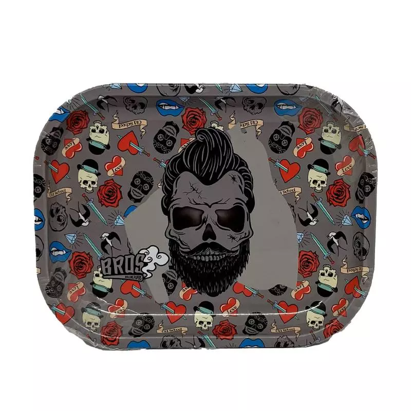 Bandeja de Metal Bros - cinza