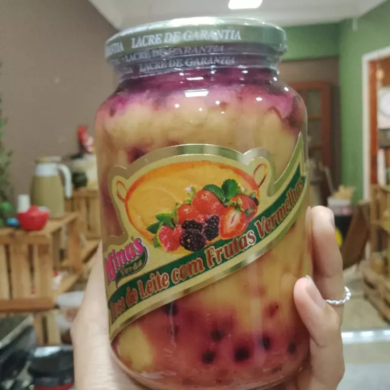 Doce de Leite c/ Frutas Vermelhas