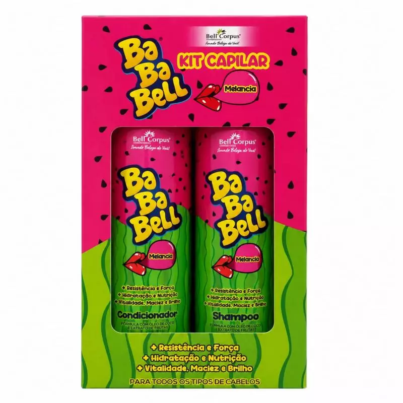KIT CAPILAR 2X1 BABABELL MELANCIA