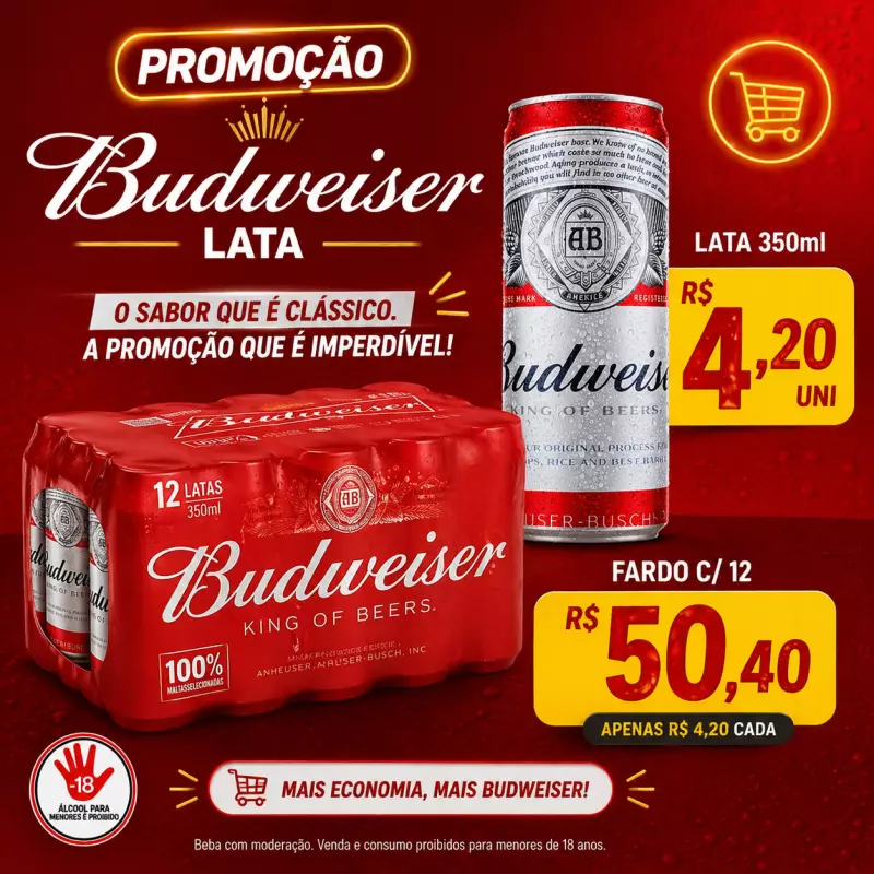 Budweiser 350ml