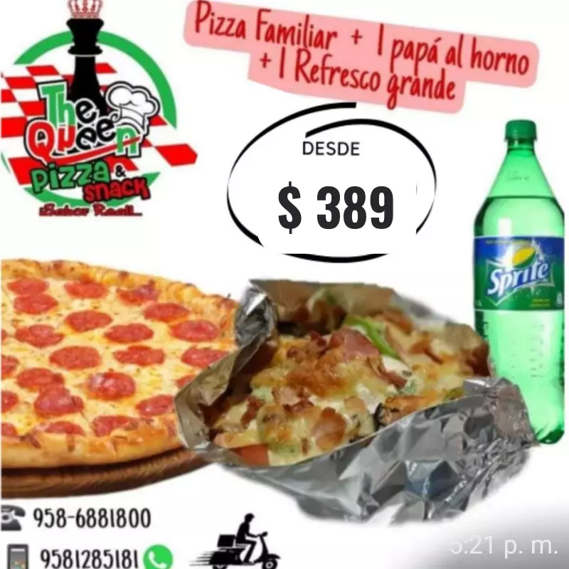 Combo Familiar Papa al Horno