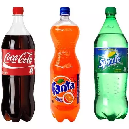 COCA SPRITE FANTA 1,5