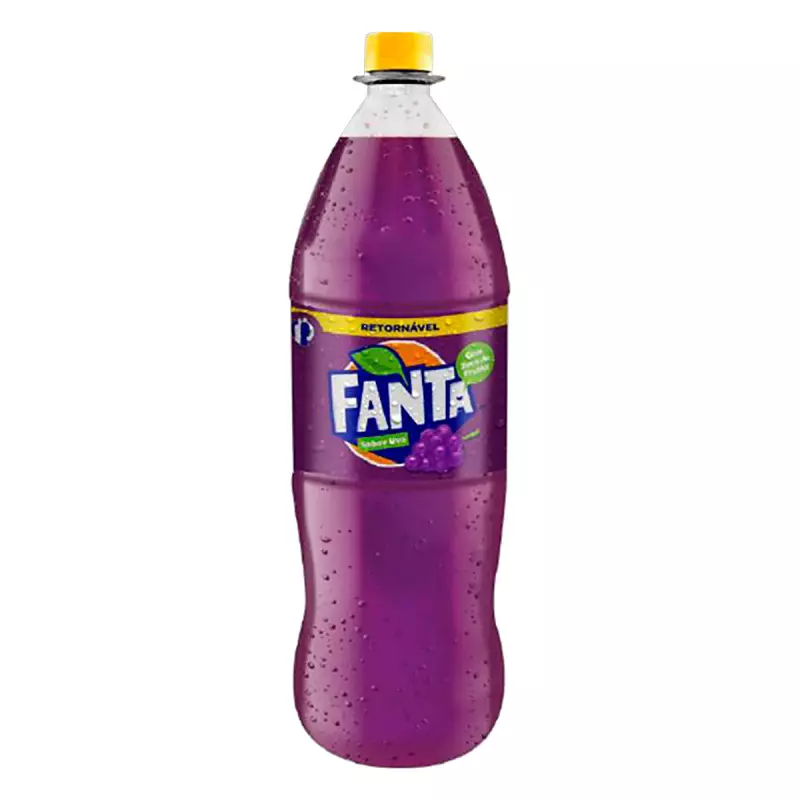 Fanta uva retornável