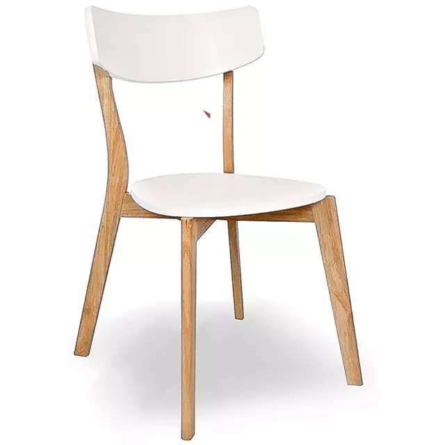 Silla Norway Curva Blanca