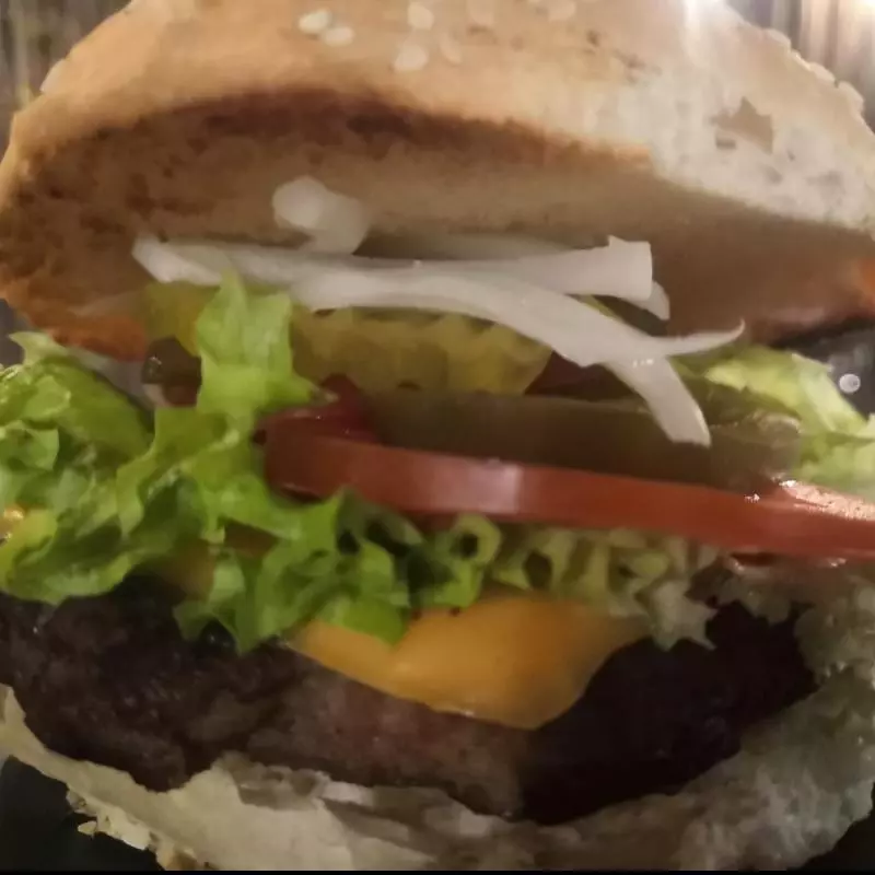 BURGER SENCILLA DE RES