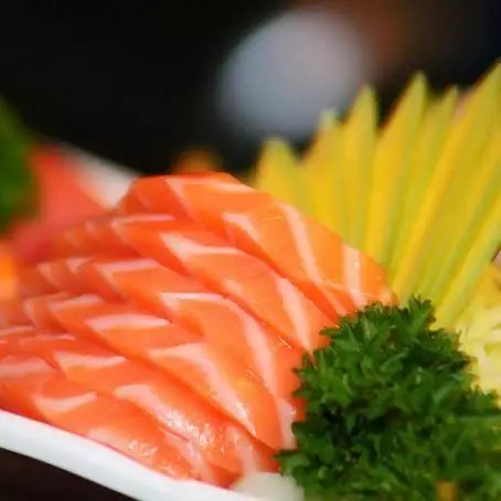 Sashimi  salmão