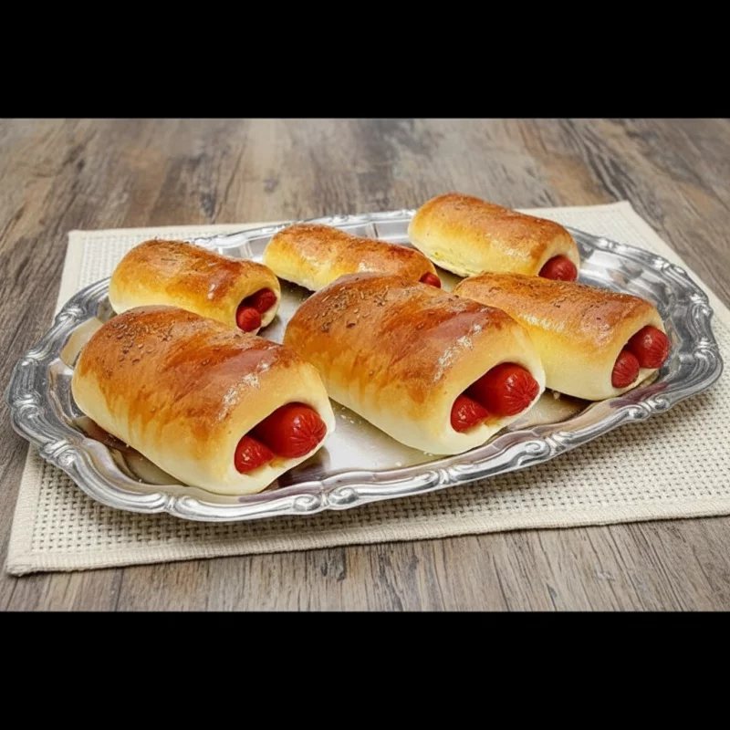 Cachorro quente assado