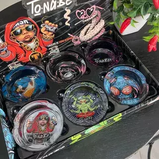 Cinzeiro de Vidro To Na Bê