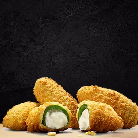 Jalapeños Rellenos de Queso Crema