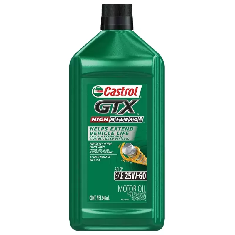 Castrol GTX SAE 25w60 de 946 ml.