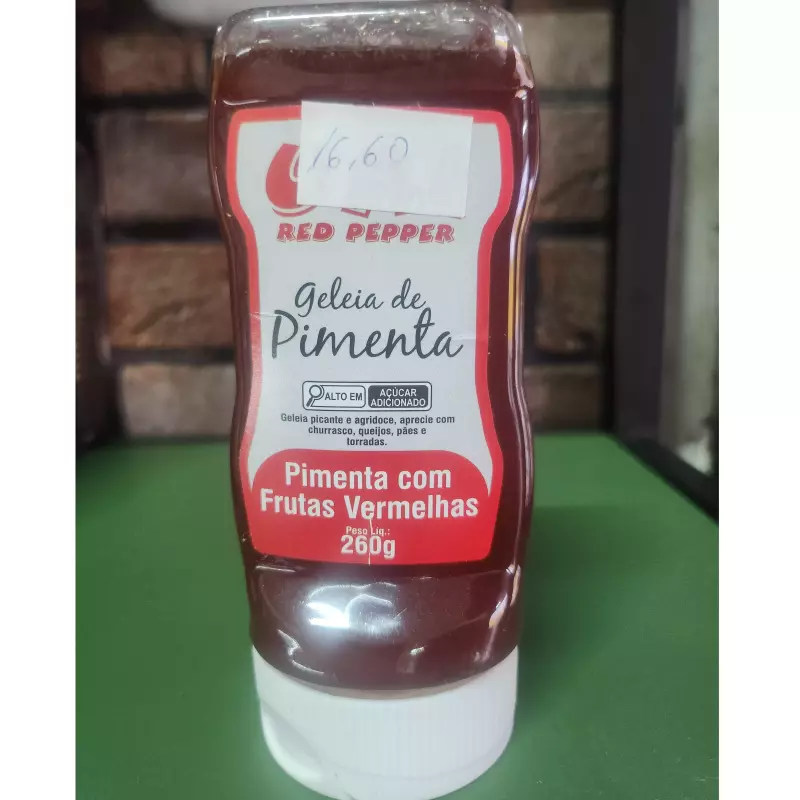 GELEIA C PIMENTA E FRUTAS VERMELHAS