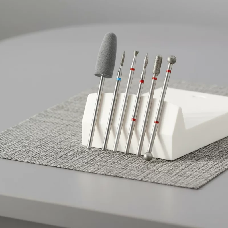 Set de (6) fresas manicura rusa