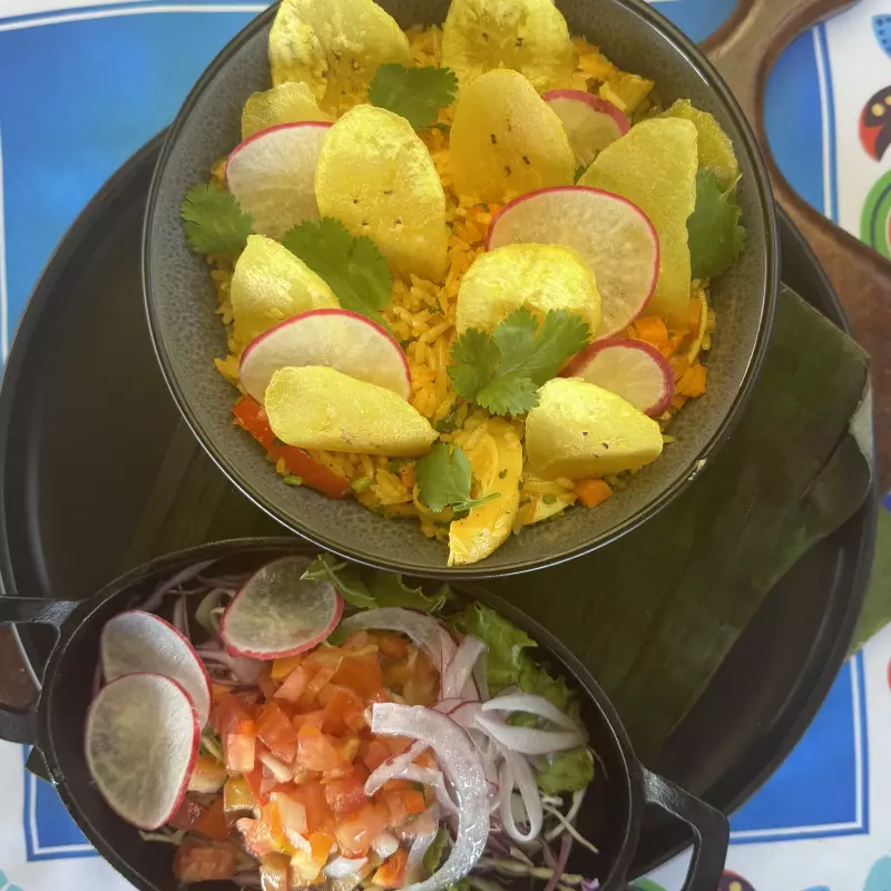 Arroz con pollo / Chicken Rice