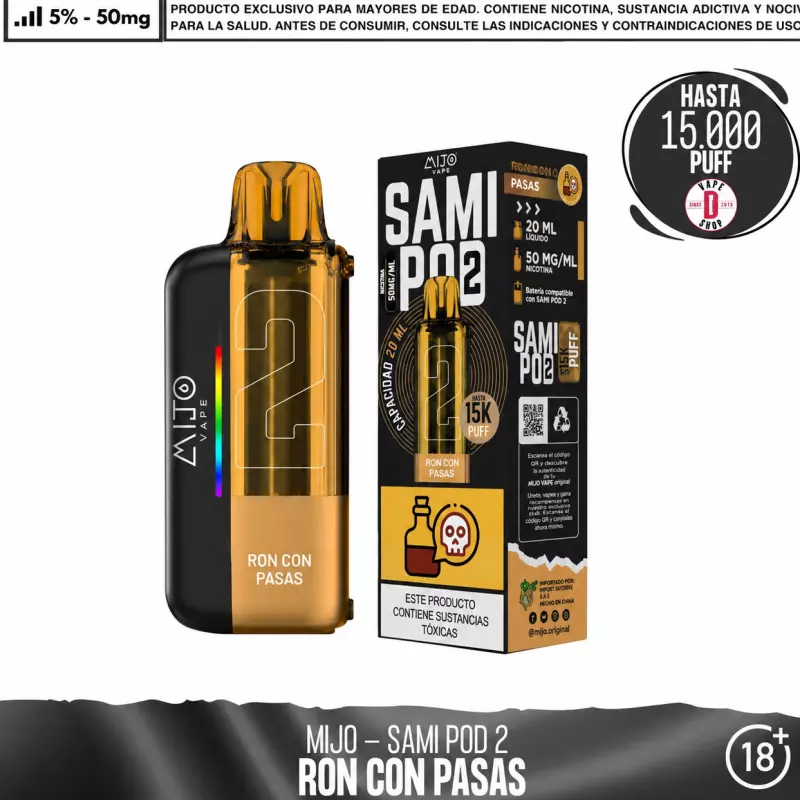 RON CON PASAS SAMI POD 2