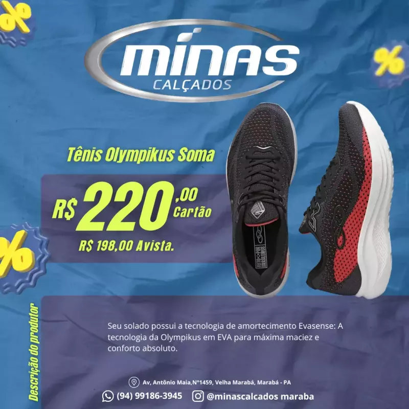 Tênis Olympikus Soma RF:435242