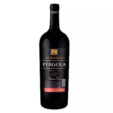Vinho Pergola Tinto Suave 1 L