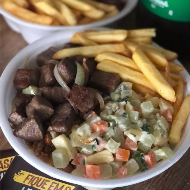 CARNE DO SOL COM FRITAS
