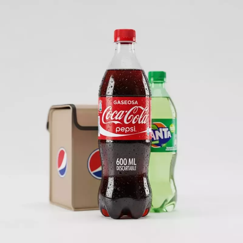 gaseosa 600 ML descartable
