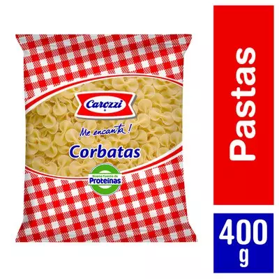 Pasta Carozzi corbatas
