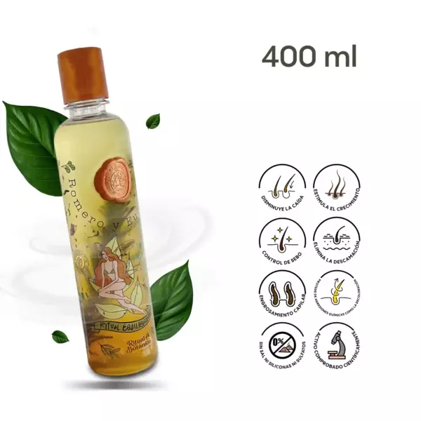 RB - SHAMPOO DE ROMERO 400 ML